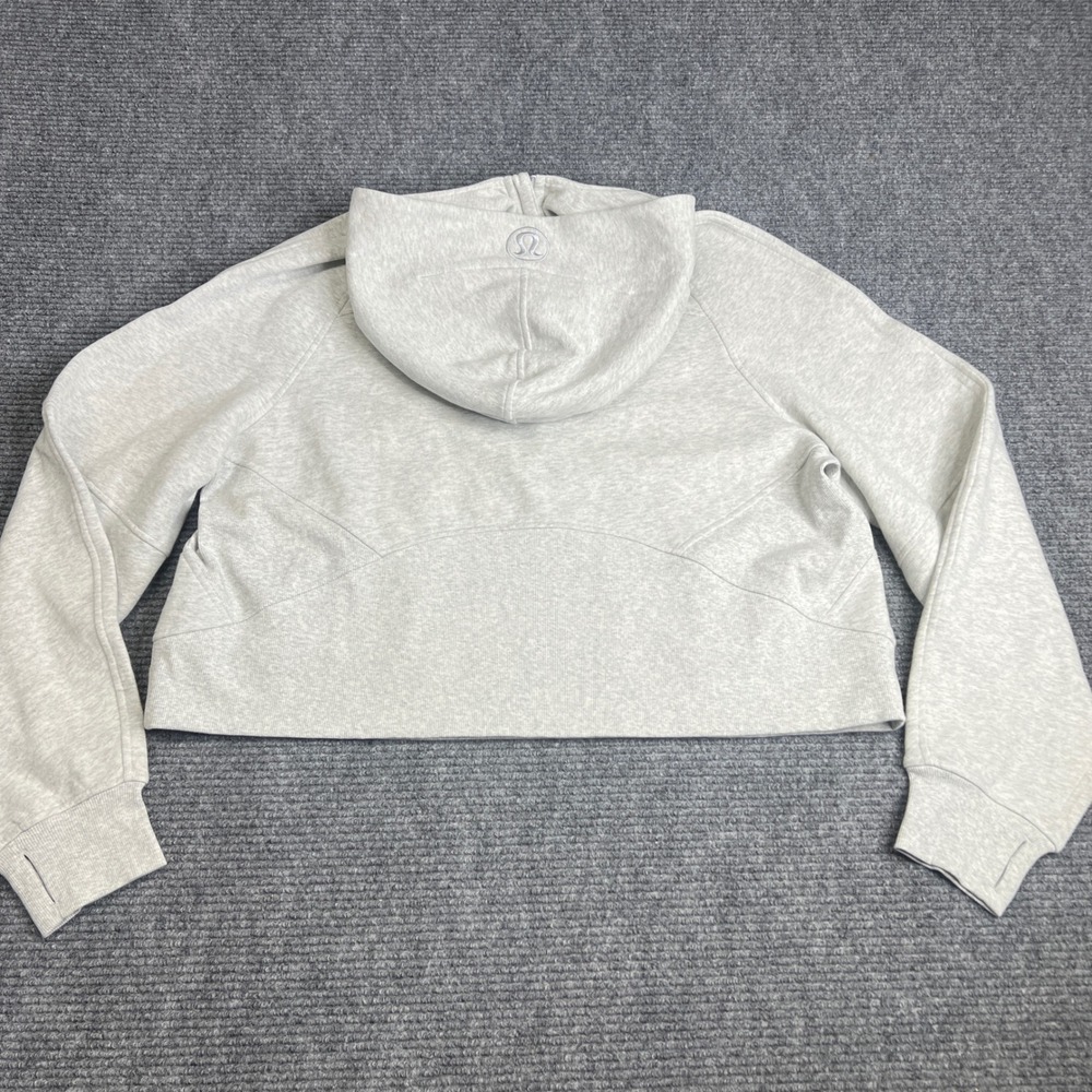 Lululemon Scuba Oversized Half-Zip Hoodie NY Rangers Grey XL/XXL LW3DUSS - Picture 4 of 11
